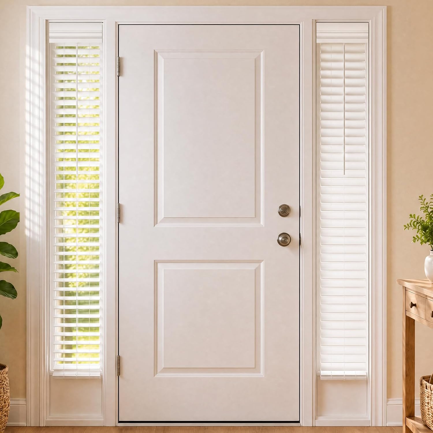 DoubleFill Cordless Sidelight Blinds