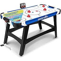 SereneLife Air Hockey Gioco da Tavolo, Arcade Interattivo per Bambini e Adulti