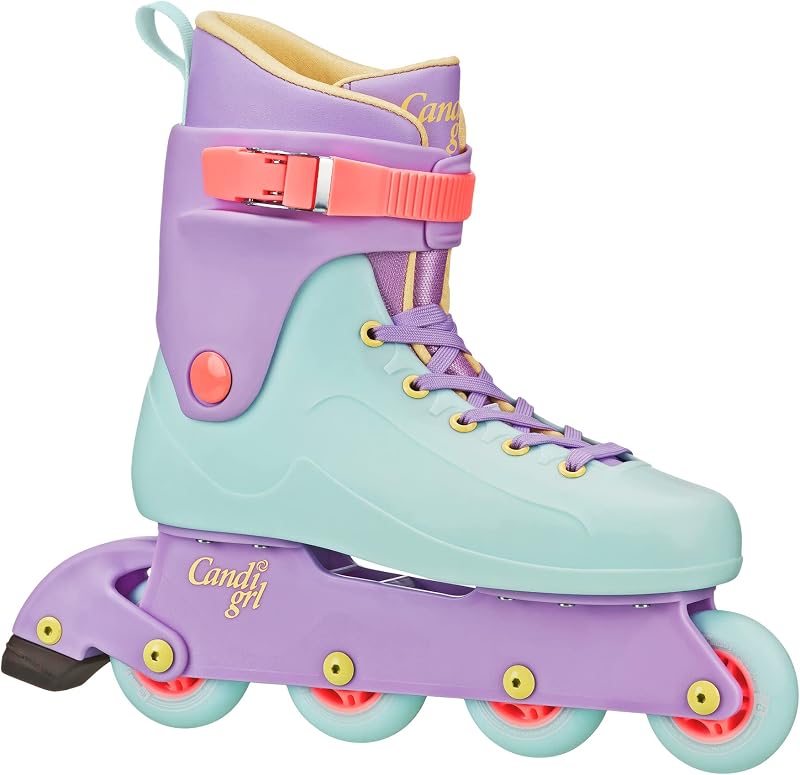 Patines en línea moldeados Candi GRL South Beach de Roller Derby Elite
