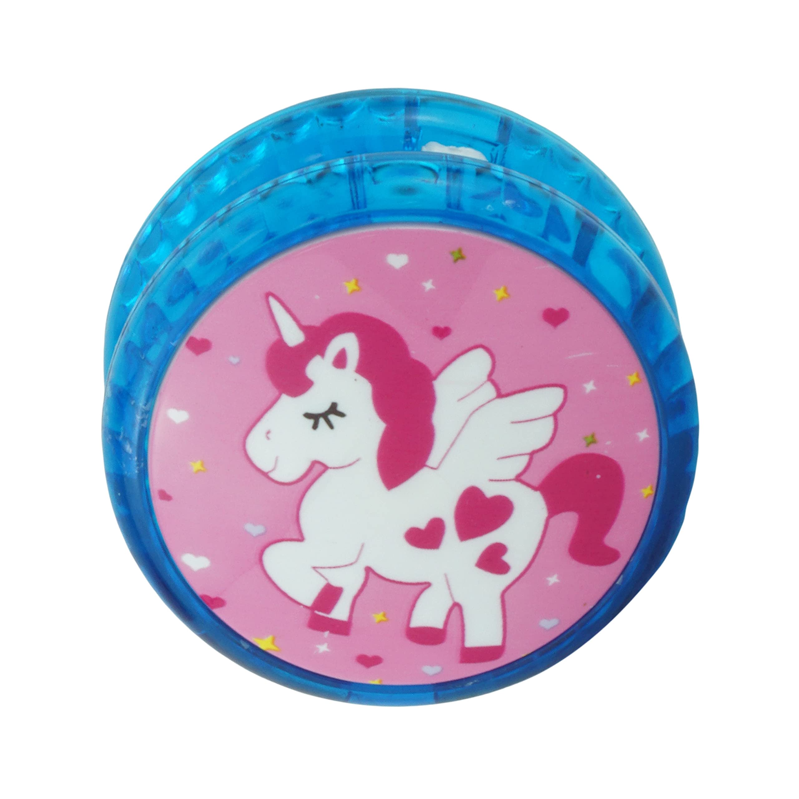 Yoyo lumineux avec design de vie marine blanche, retour automatique, pour enfants, débutants, joueurs, roulements en plastique à haute vitesse, divertissement, professionnel, boucle, astuces