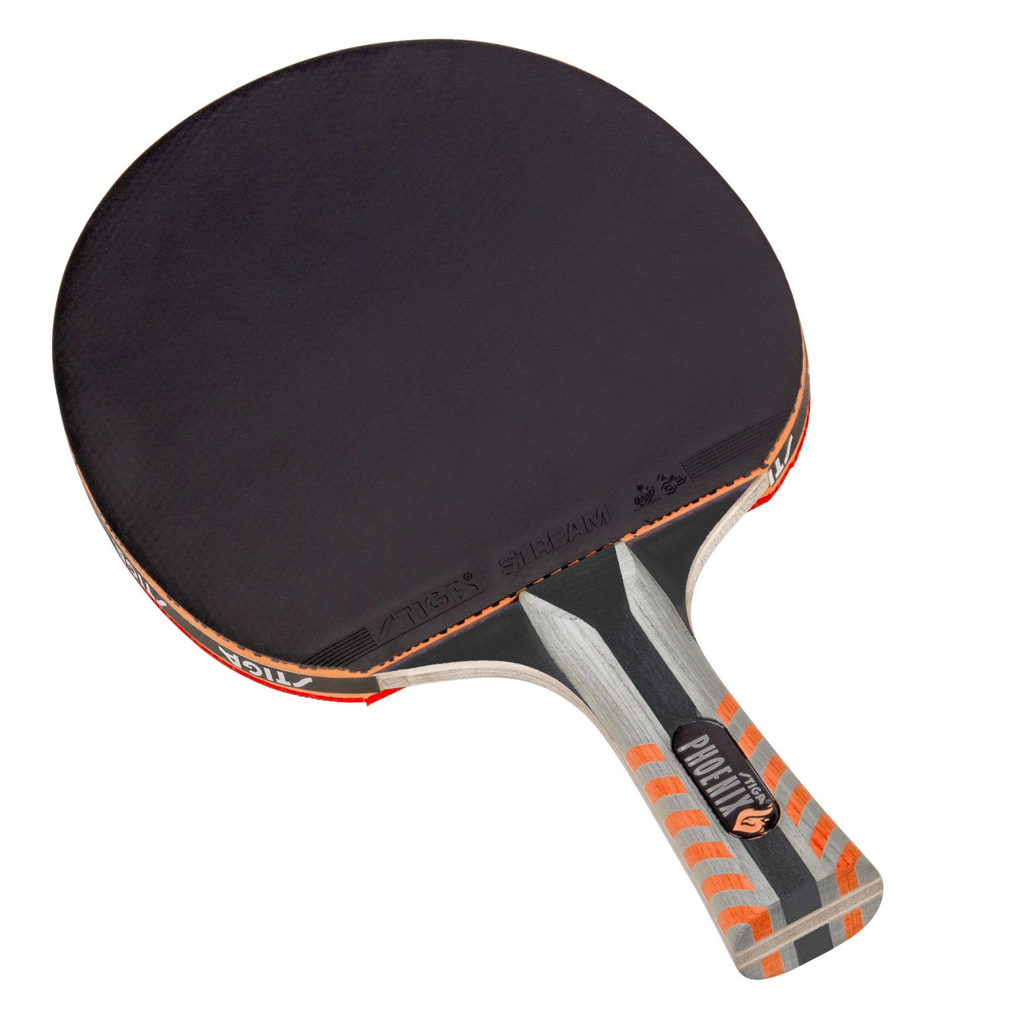 STIGA Phoenix T1261-1 - Racchetta da ping pong a 5 strati, lama ultra leggera da 2 mm, spugna approvata per tornei, manico svasato per un maggiore controllo, racchetta da ping pong competitiva per