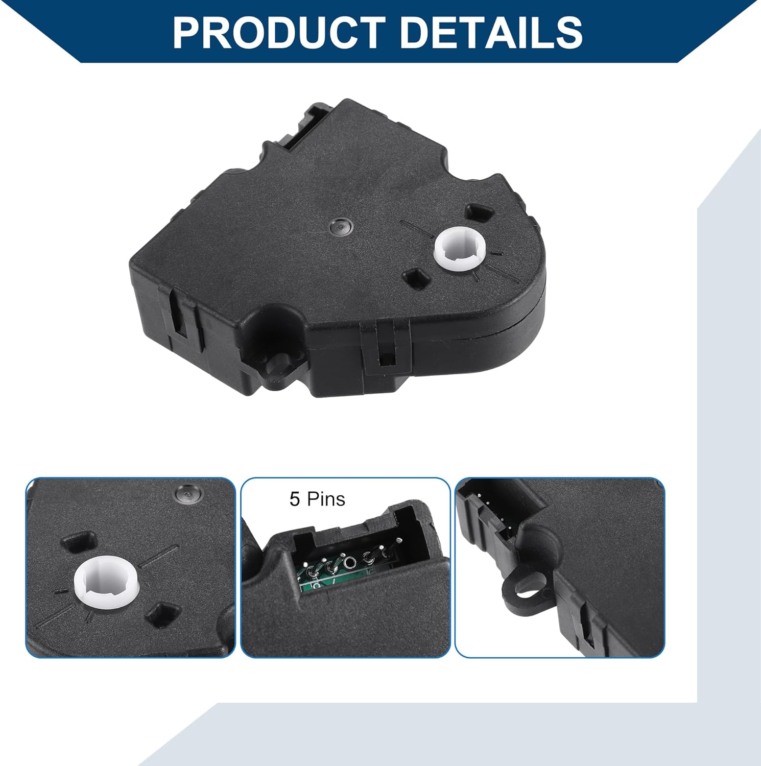 No.89018365/52402588 AC Temperature Heater Blend Door Actuator for Chevrolet Tahoe 2003-2014 / Car/Plastic / 2 Pcs