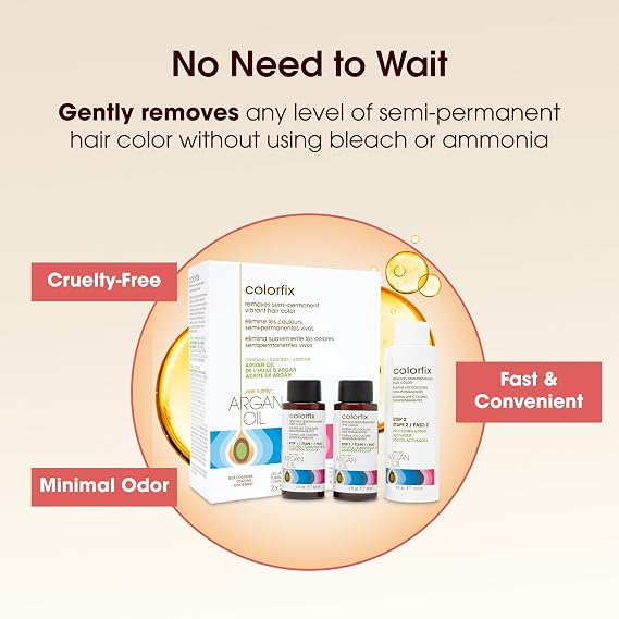 One 'n Only Colorfix Semi Permanent Hair Color Remover Kit, 1 Ct