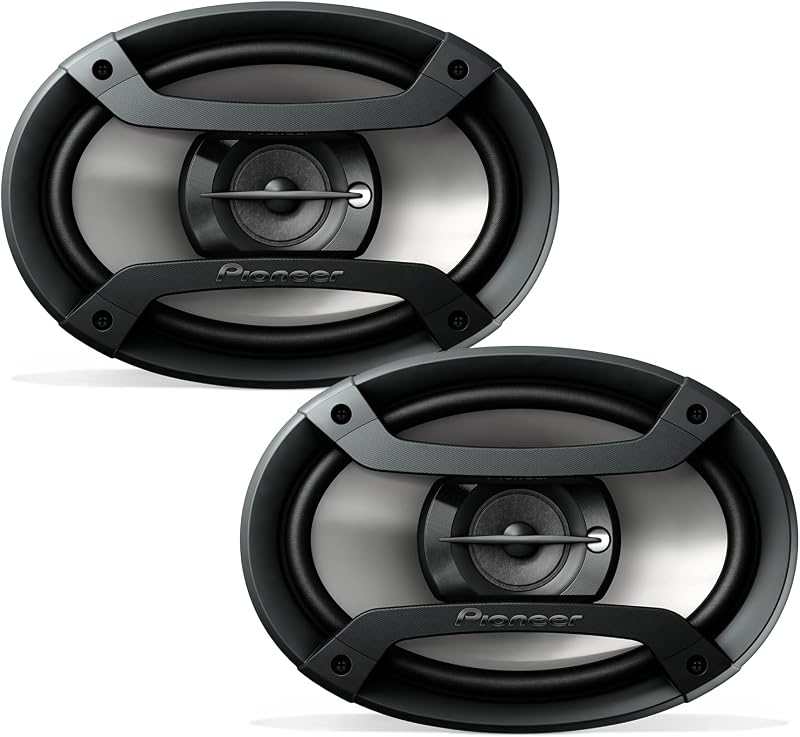 Serie F TS-F6935R 6" x 9" parlantes de auto coaxiales de 3 vías 230W Max | Gran reemplazo de parlantes de fábrica, sonido equilibrado + agudos suaves, parlante de alta eficiencia diseñado para alimentación OEM