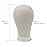 EERYA 23 Inch Wig Head Stand Set for Wig Making Display Styling Training Poly Canvas Block Head with Mount Hole Mannequin Manikin Head Stand( 23 Inch)