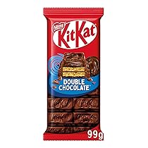 KITKAT Doppio Cioccolato Tavoletta Wafer ricoperta di Cioccolato 99g