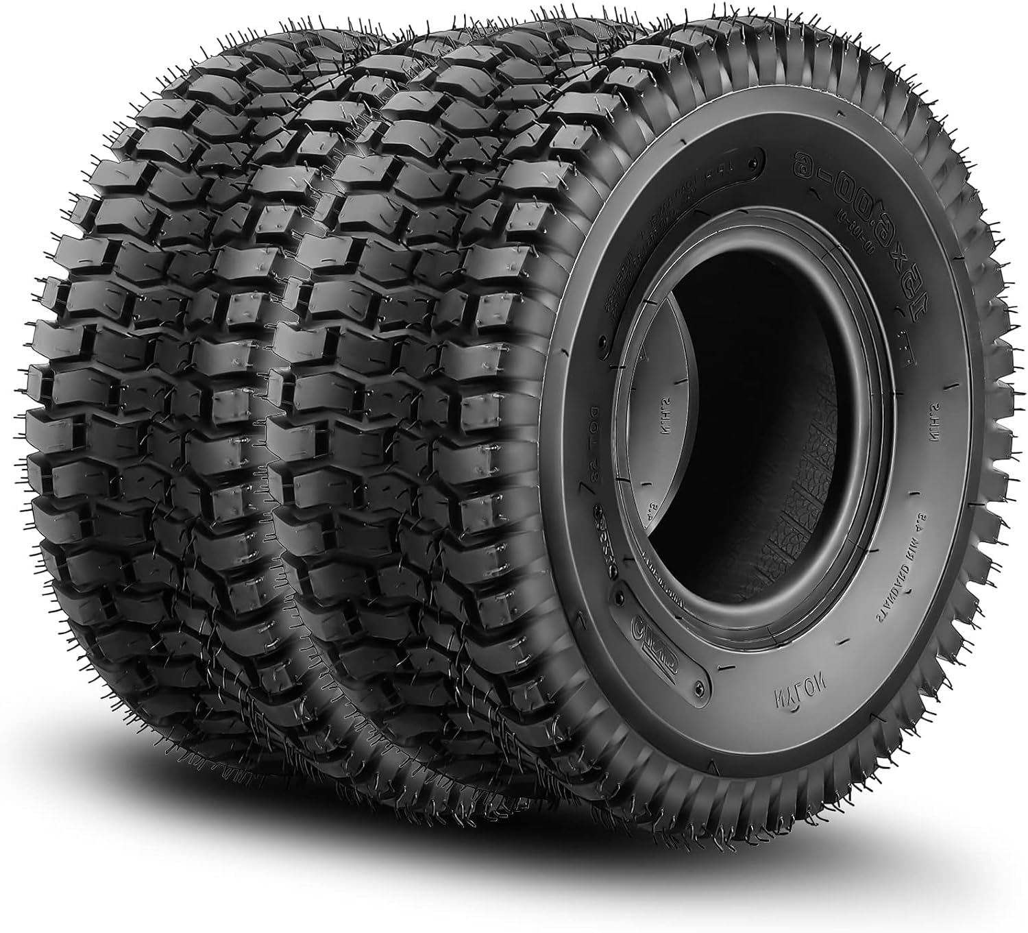 Amazon.com: 16x6.50-8 4PR Lawn Mower Turf Tire, 16x6.5x8/4 Ply Tractor ...