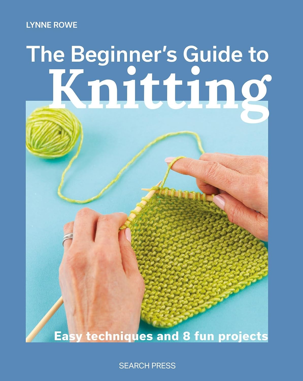 Amazon.com: Beginner's Guide to Knitting, The: Easy techniques and 8 ...
