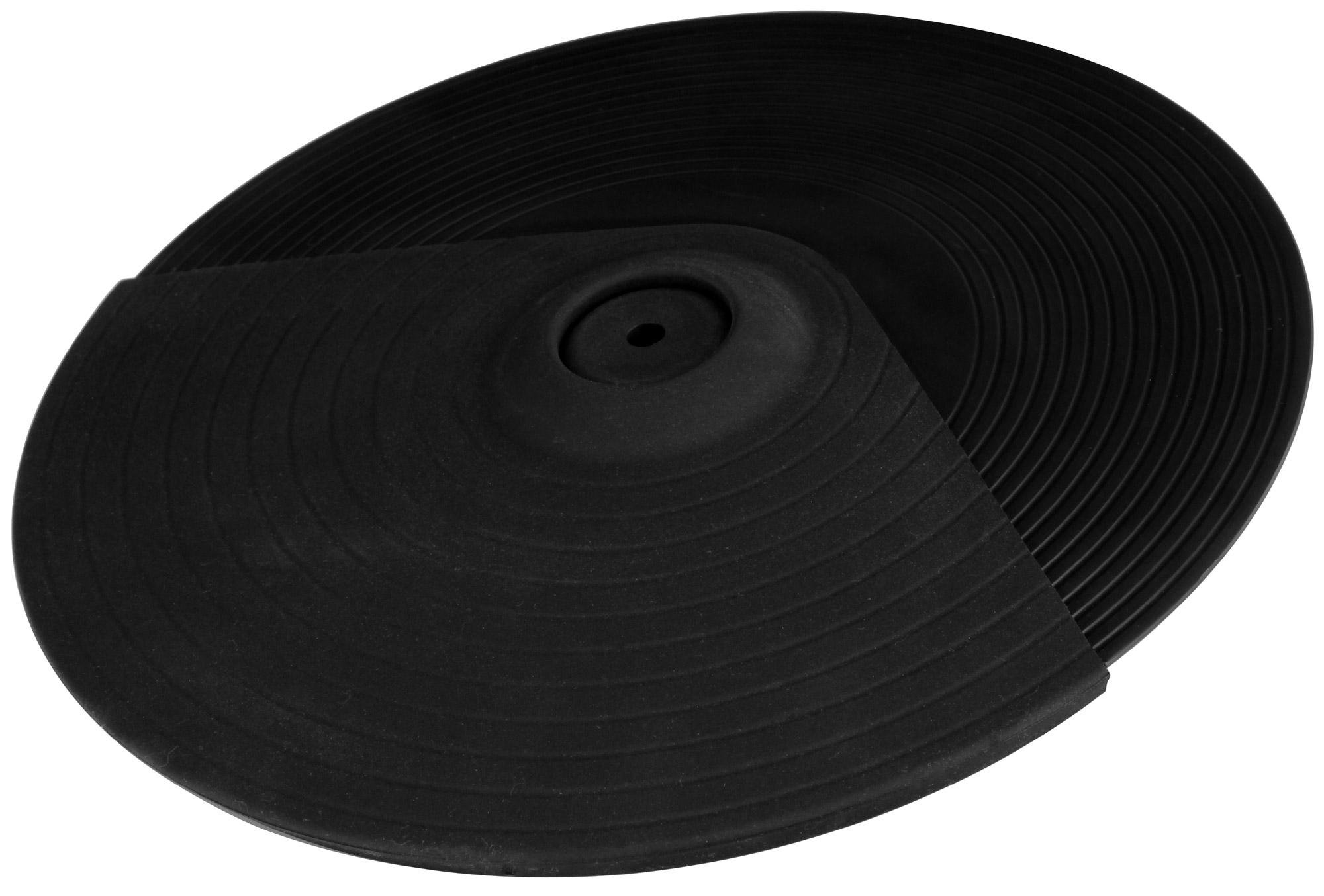 XDrum DD-530 Mesh Add On Pack incl. Supporto, Pelli in tessuto, 5 x 33 | Compatibile con set Roland E-Drum, Sensazione di gioco naturale, risposta autentica, rimbalzo realistico, Pelli sostituibili