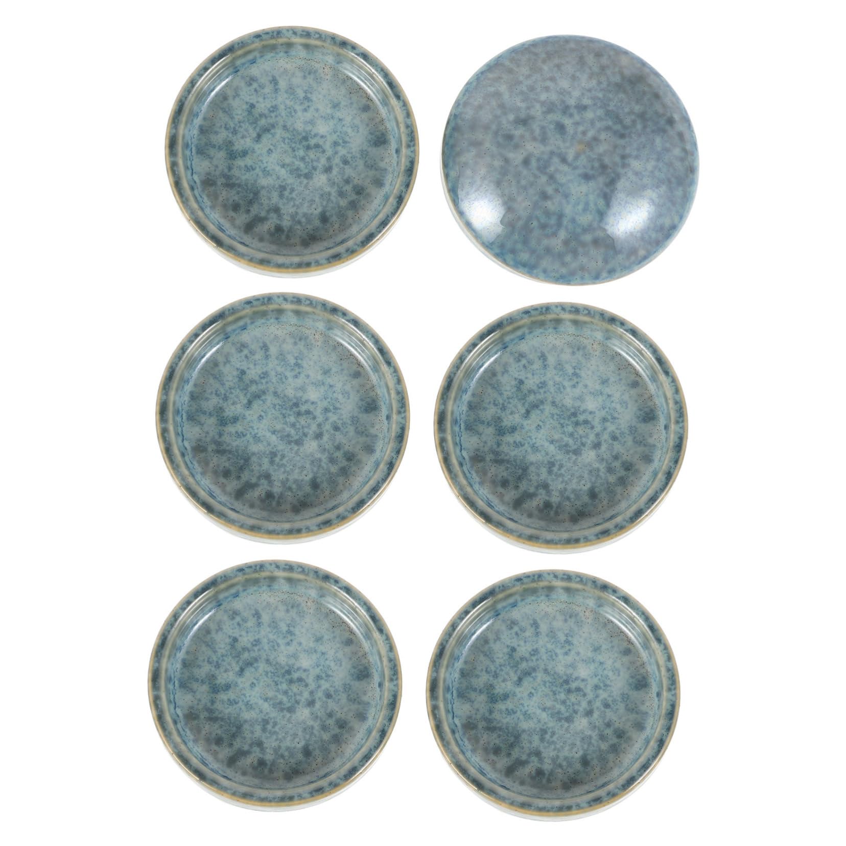 OSALADI Aquarellpalette mit Glatter Oberfläche aus Porzellan Platzsparend Keramik mit Deckel Vintage Künstlerische Aquarellmalerei