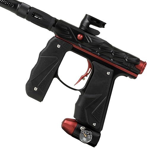 Miniatura 3 de HK Army x Empire Mini GS - Marcador de paintball con LAZR, cargador sónico, paquete de paintball de tanque HPA 684500