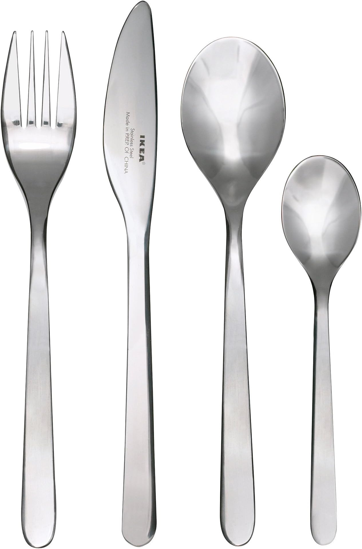 Flatware Set, Stainless Steel, 22 x 14 x 4 cm