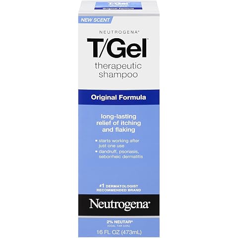 Neutrogena T/Gel Therapeutic Shampoo Original Formula 16 oz (Pack of 3)