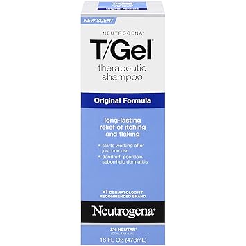 Amazon Com Neutrogena T Gel Therapeutic Shampoo Original Formula 16 Oz Packs Of 2 Beauty Personal Care