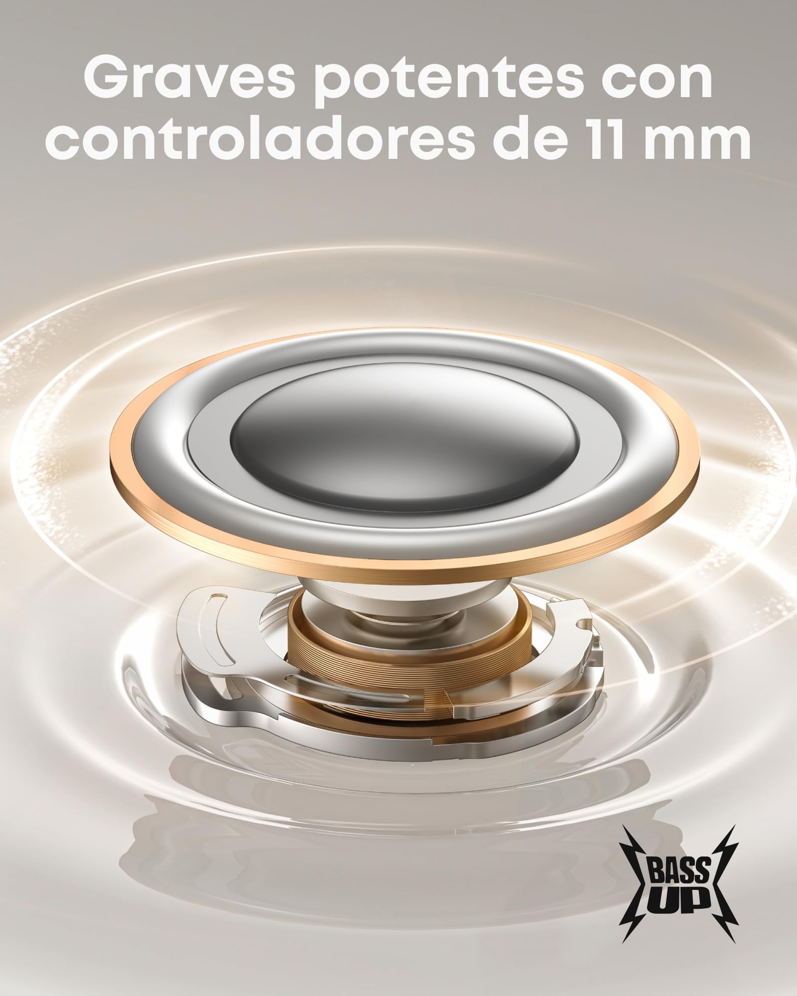 Soundcore P41i de Anker, Auriculares con Cancelación de Ruido y Cargador para Teléfono, 12H de Reproducción, 192H con El Estuche, Gran Sonido, Llamadas con IA y 6 Micros, Bluetooth