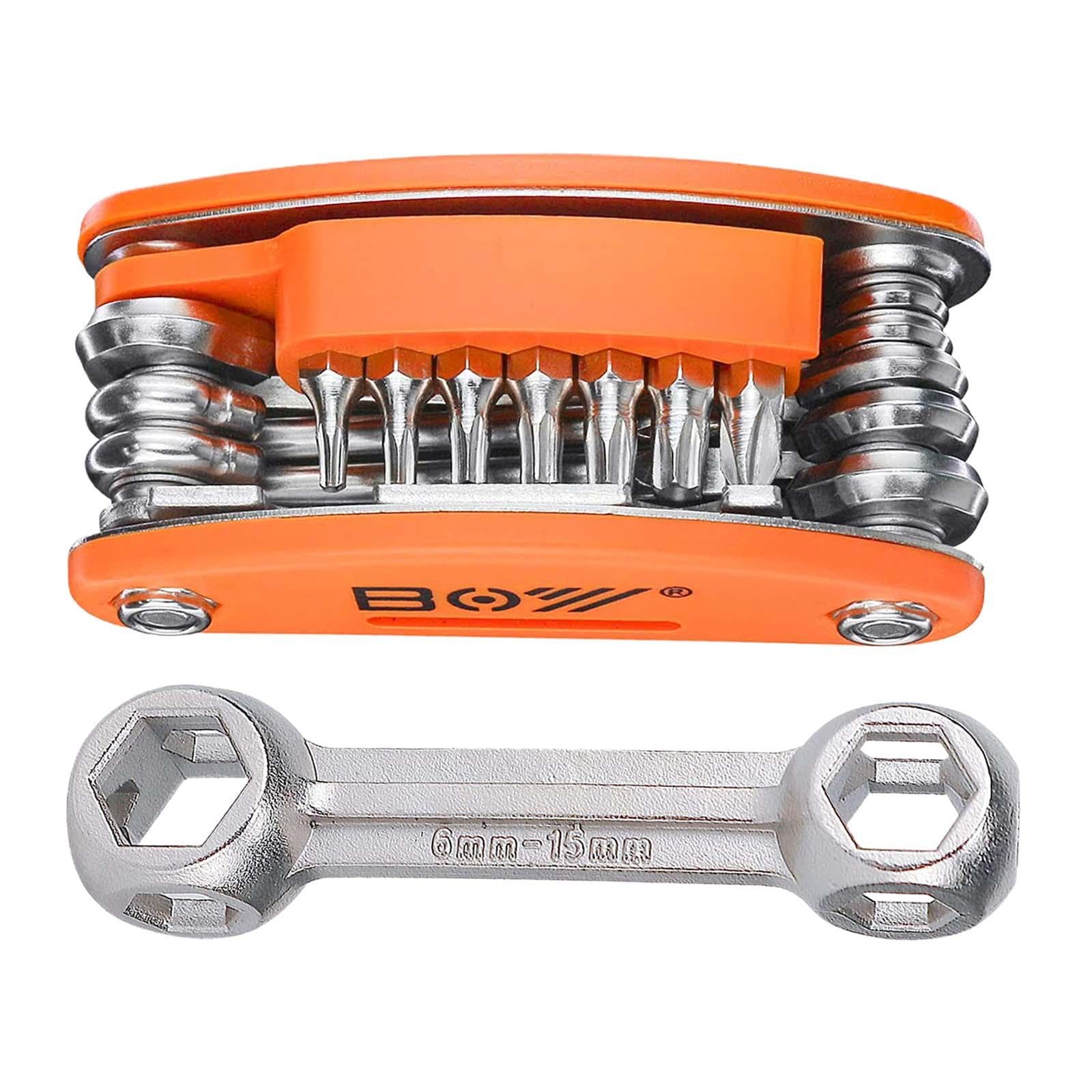20 in 1 Bike Multitool Durable with Bike Bone Wrench for Biker Riding Biking-picture-21
