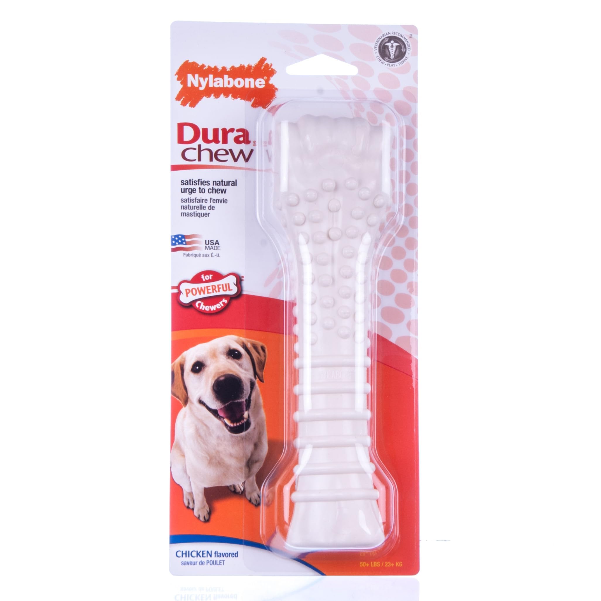 NYLABONE PRODUCTS - Dog Chew, Chicken Flavored, Super-Size