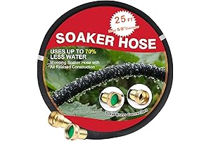 Soaker Hose 25ft - Revolutionary Garden Watering Solution