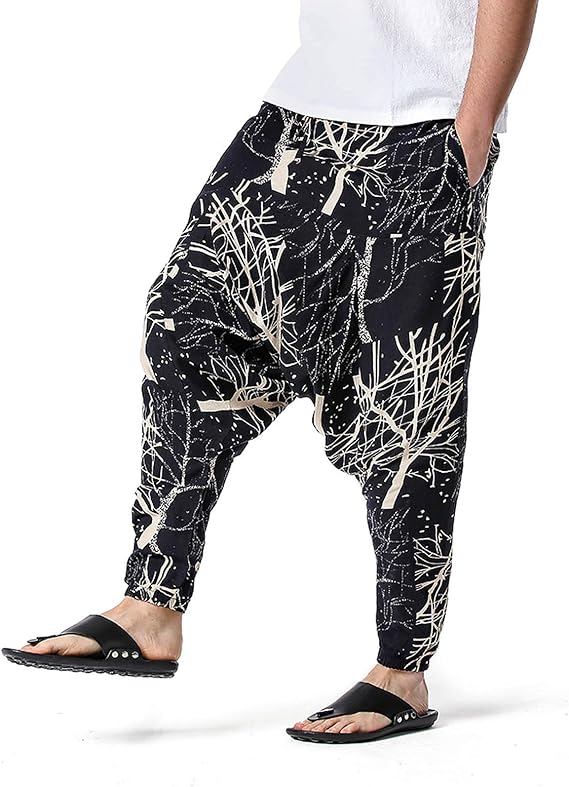 Amazon パンツ メンズ Qiddiop サルエルパンツ アラジンパンツ タイパンツ メンズ レディース ユニセックス スウェットパンツ サルエル ゴム紐付き ロングパンツパンツ メンズ ズボン ゆったり おしゃれ 夏服 スーパーストレッチ 涼しい ボトムス 夏 ロングパンツ 通販