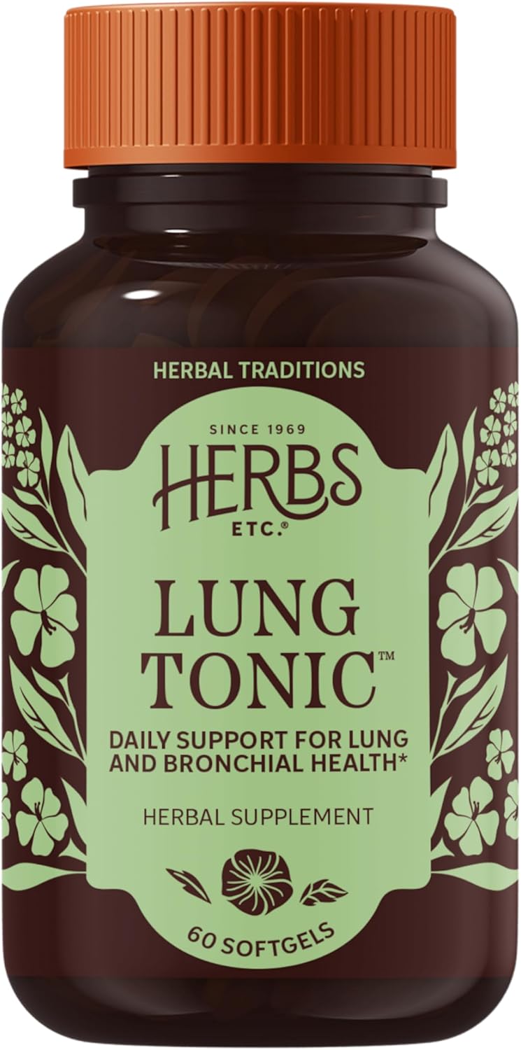 Suplemento Herbal para Pulmones - 60 Cápsulas