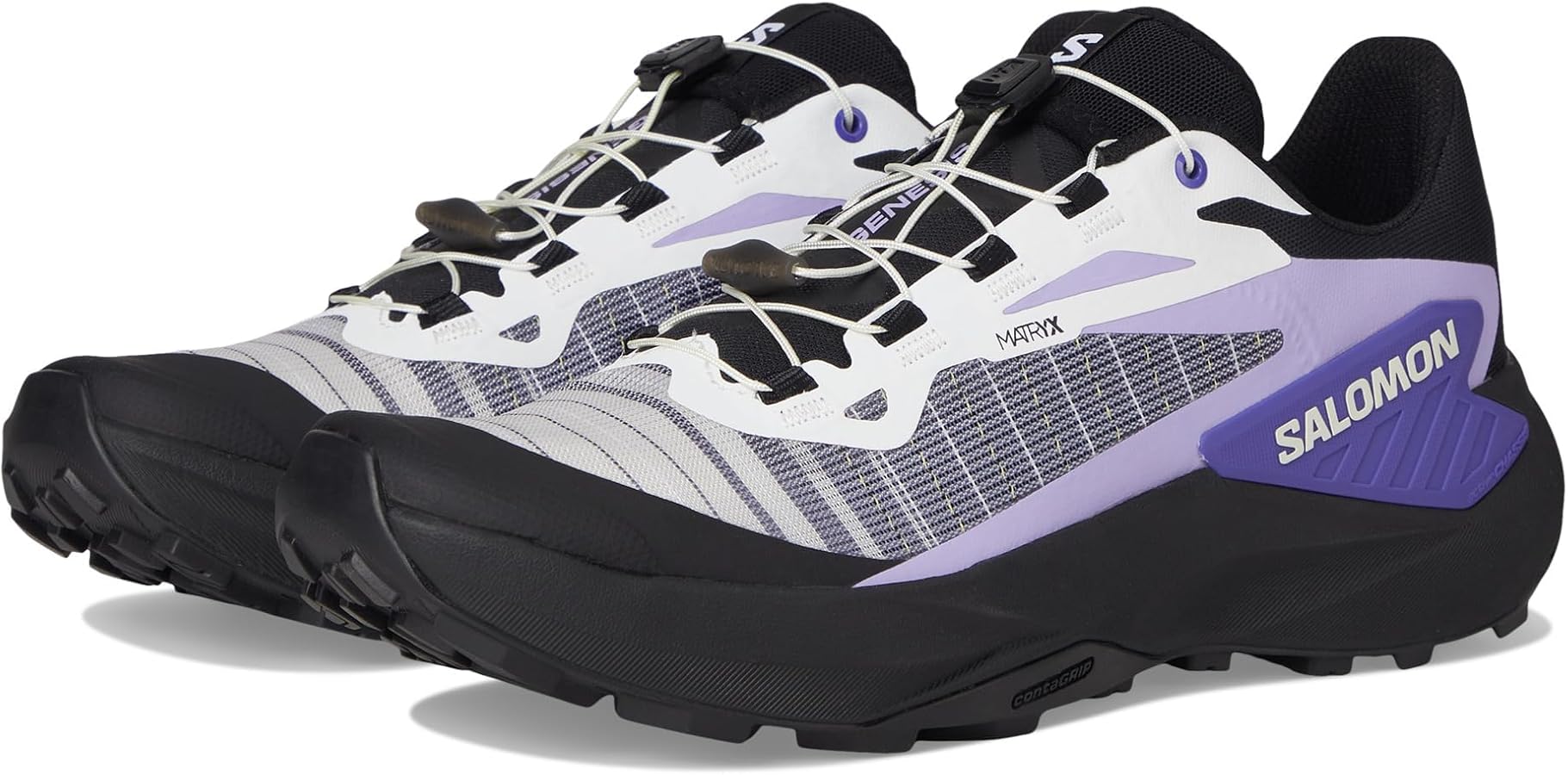 Amazon | Salomon レディース ジェネシス スニーカー, ブラック 