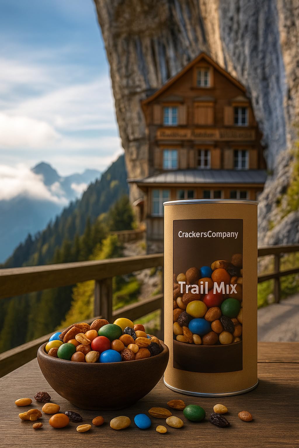 Trail-Mix 3 kg – Nusskernmischung mit Trockenfrüchten & Schokolade von CrackersCompany
