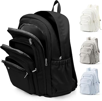 pectodox Sac Scolaire Multi-Poches Haute Capacité 29 L avec Compartiment PC