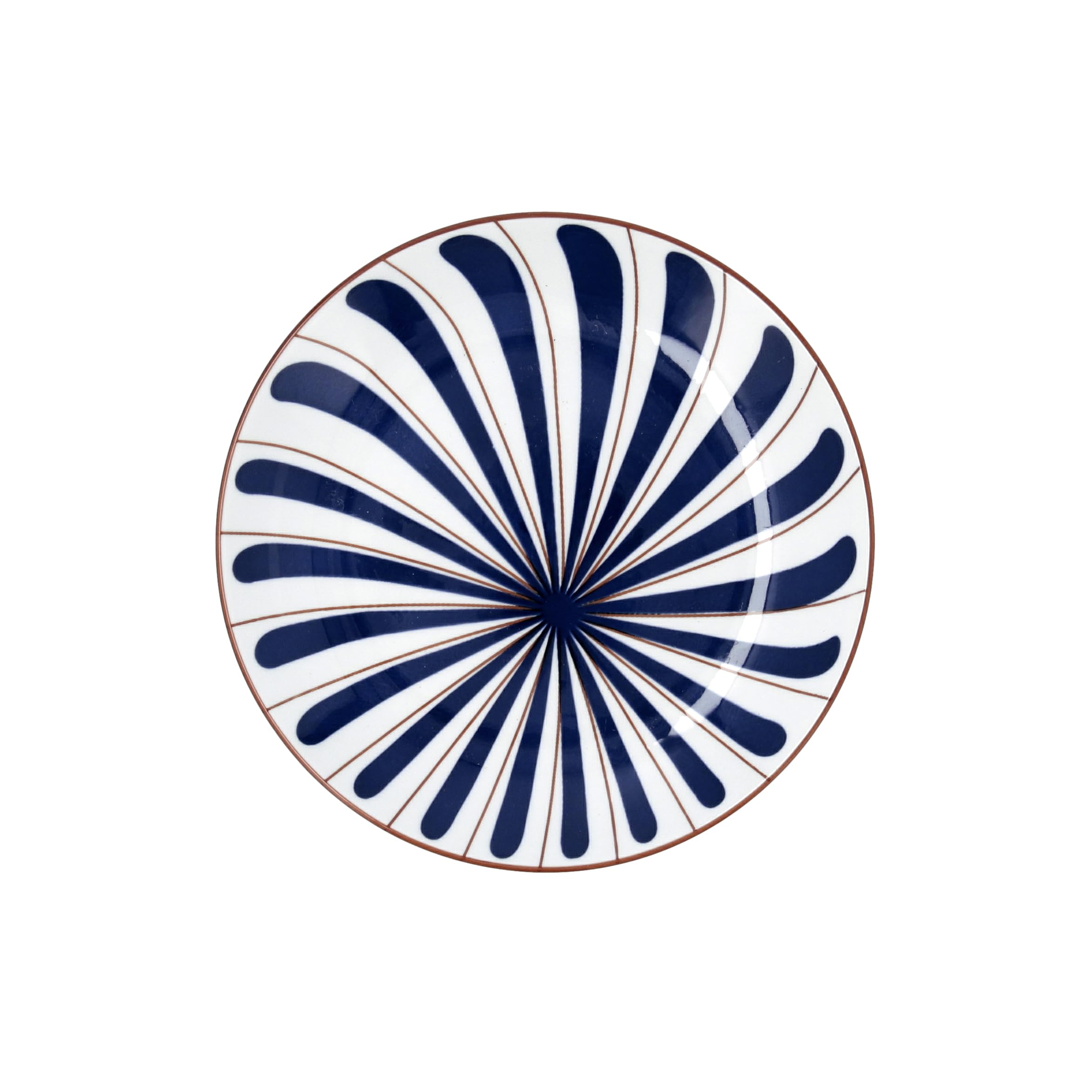 Bidasoa Oceanika Vajilla Porcelana 18 Piezas - 6 Personas Porcelana Apto Microondas Apilable