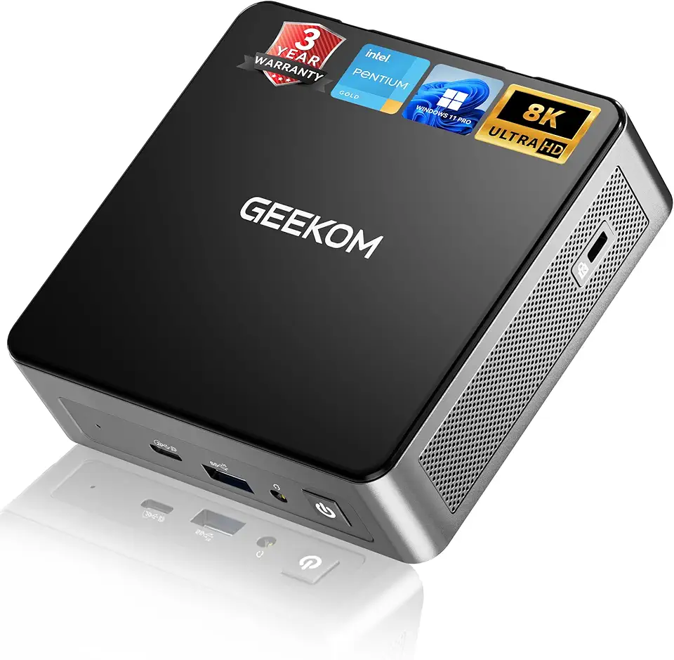 GEEKOM Mini PC Mini Air12, Intel 12ª geração Alder Lake N100 (até 3,4