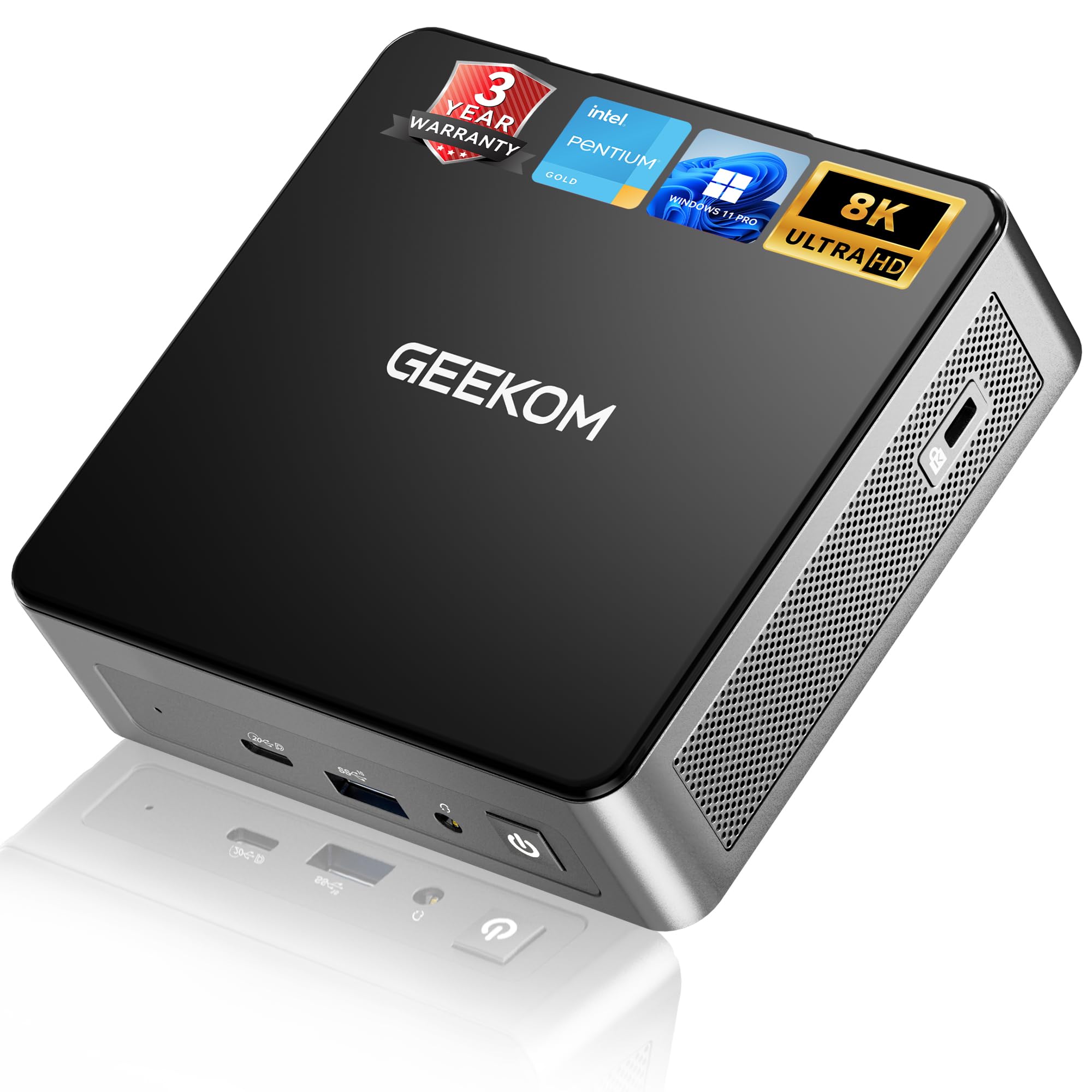 Amazon.com: GEEKOM Air12 Mini PC (2026), Intel Pentium 7505 (Up to