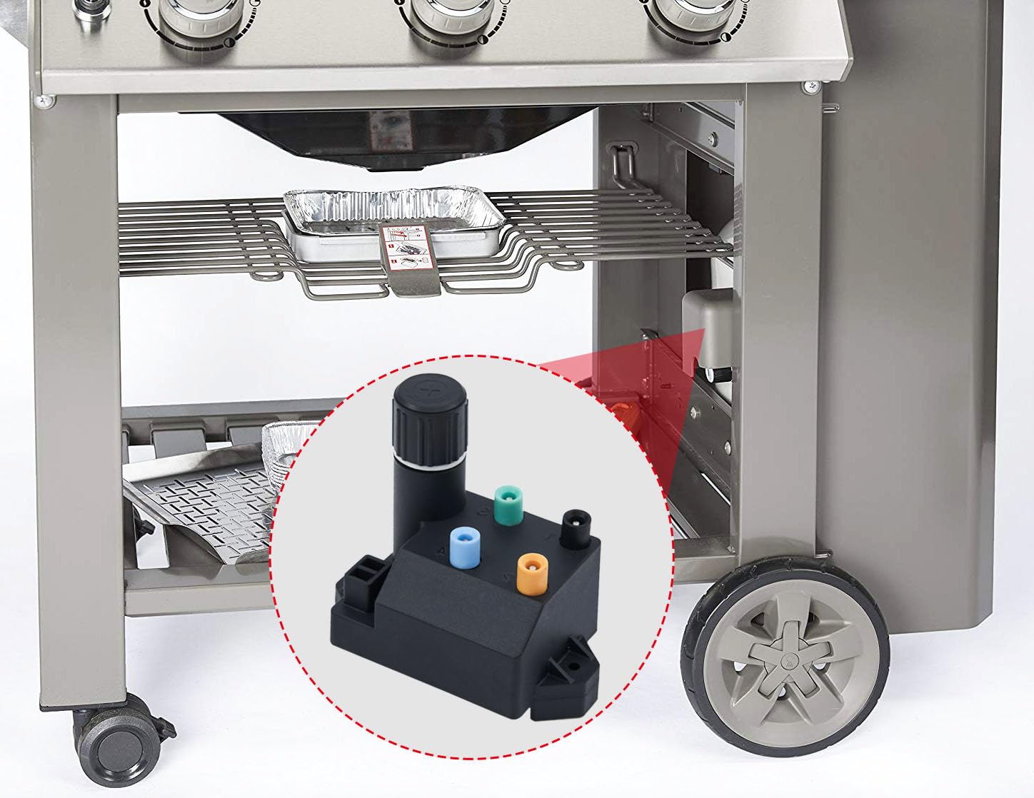 KILLER BURNER Ⅱ Kingsman HBZDV4736 47-Inch Zero Clearance Dual Burner Direct