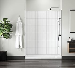 Miseno MSW786036-VWS Miseno MSW786036 Readyset 78" X 60" X 36" Five Panel Alcove Shower Wall Kit