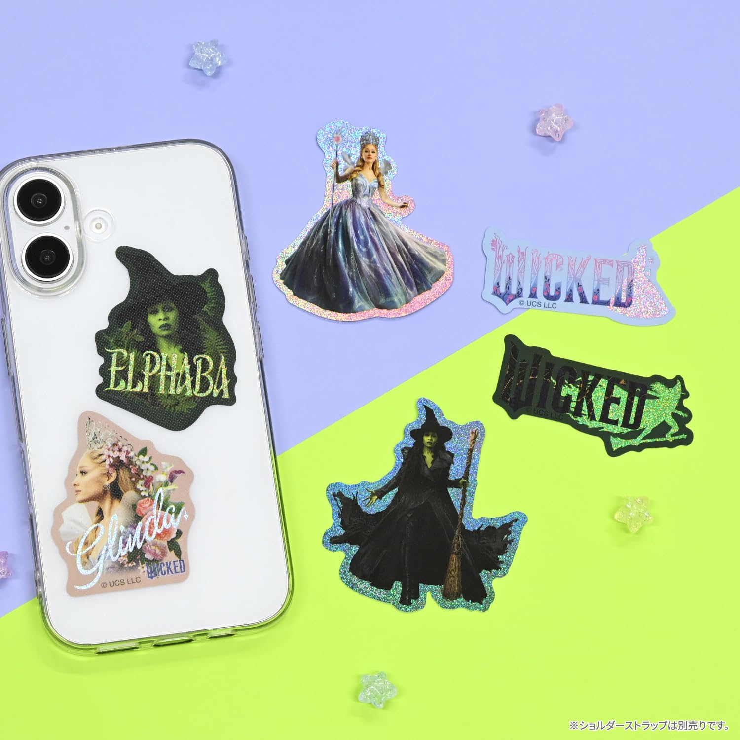 ウィキッド グリンダ チャーム & モバイルステッカー WICKED DAICHI MIURA グリンダ チャーム&モバイルステッカーの通販 by