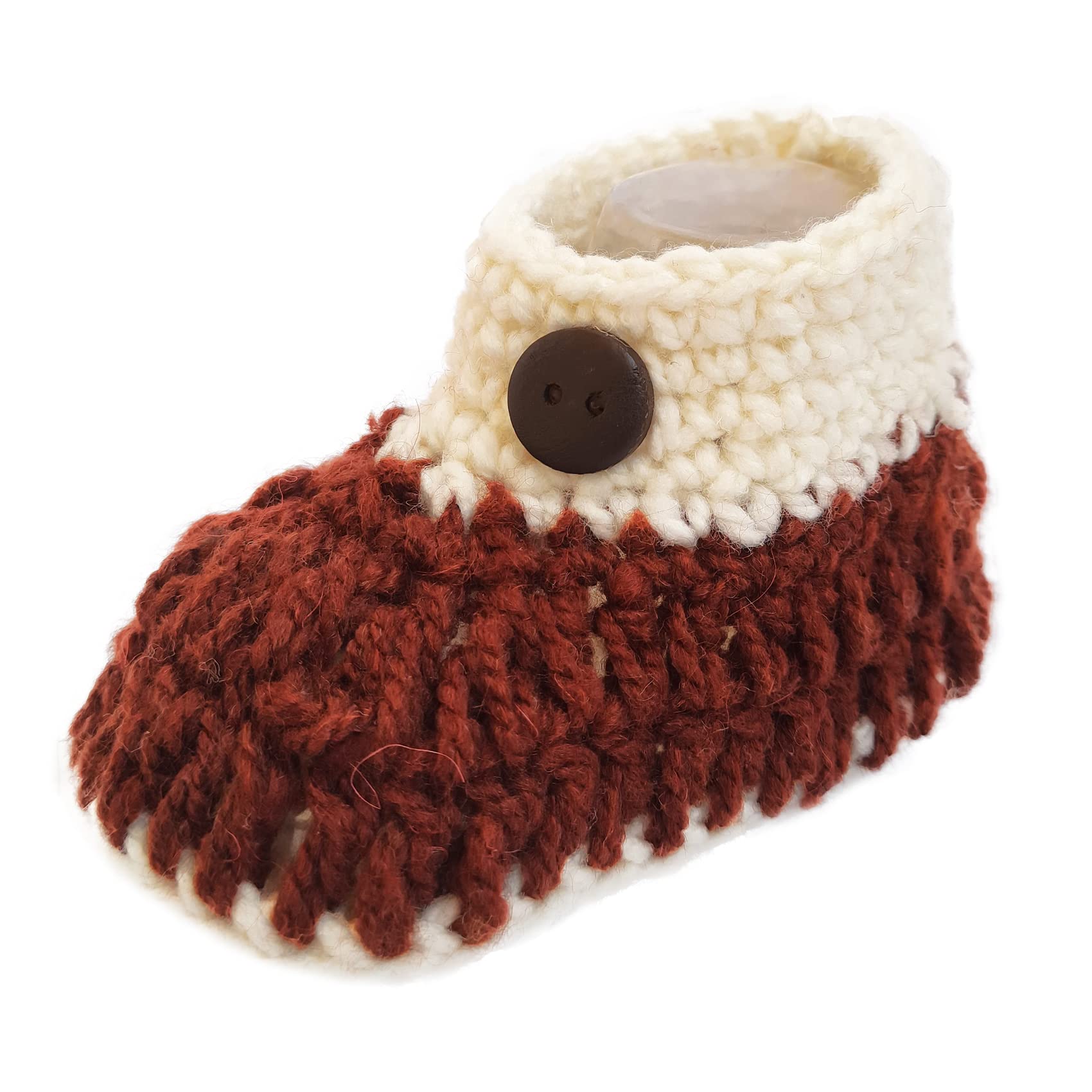 Baby Socks | Shoes New Born Booties for Kids 0 to 6 Months Color Brown (B0BBH21FMX) Amazon Price History, Amazon Price Tracker
