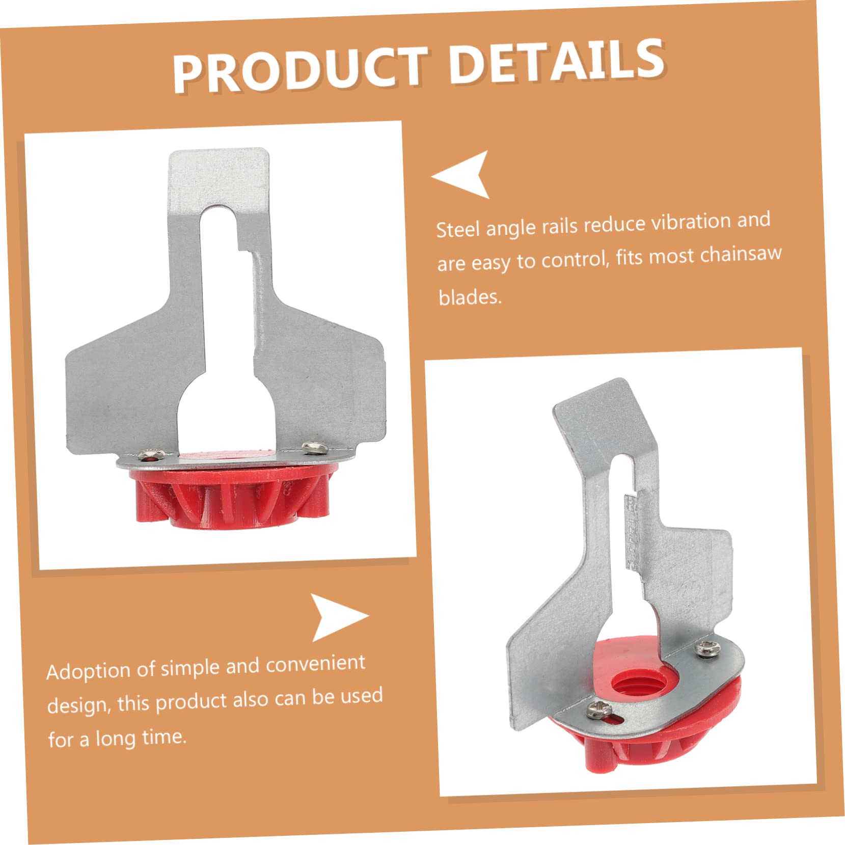 Toddmomy Manual Chainsaw Sharpening Attachment Kit Chain File for Electric/Manual Chainsaws 1 Set