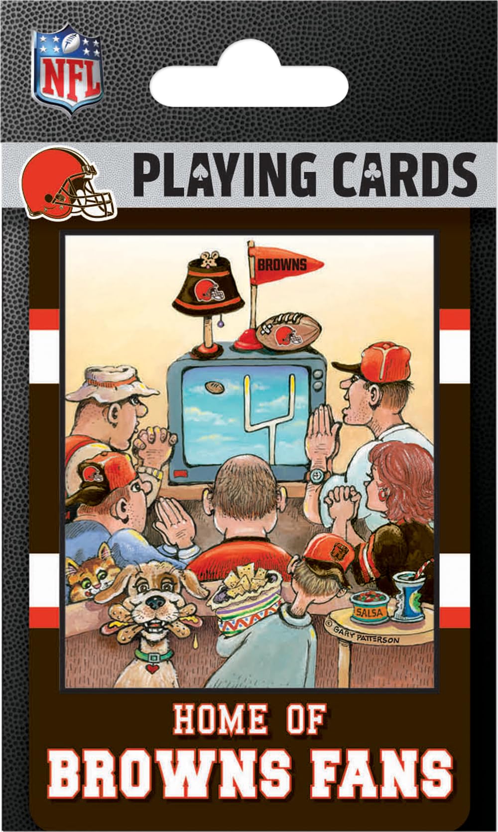 Masterpieces Cleveland Browns Fan Deck Playing Cards - 54 Card Deck