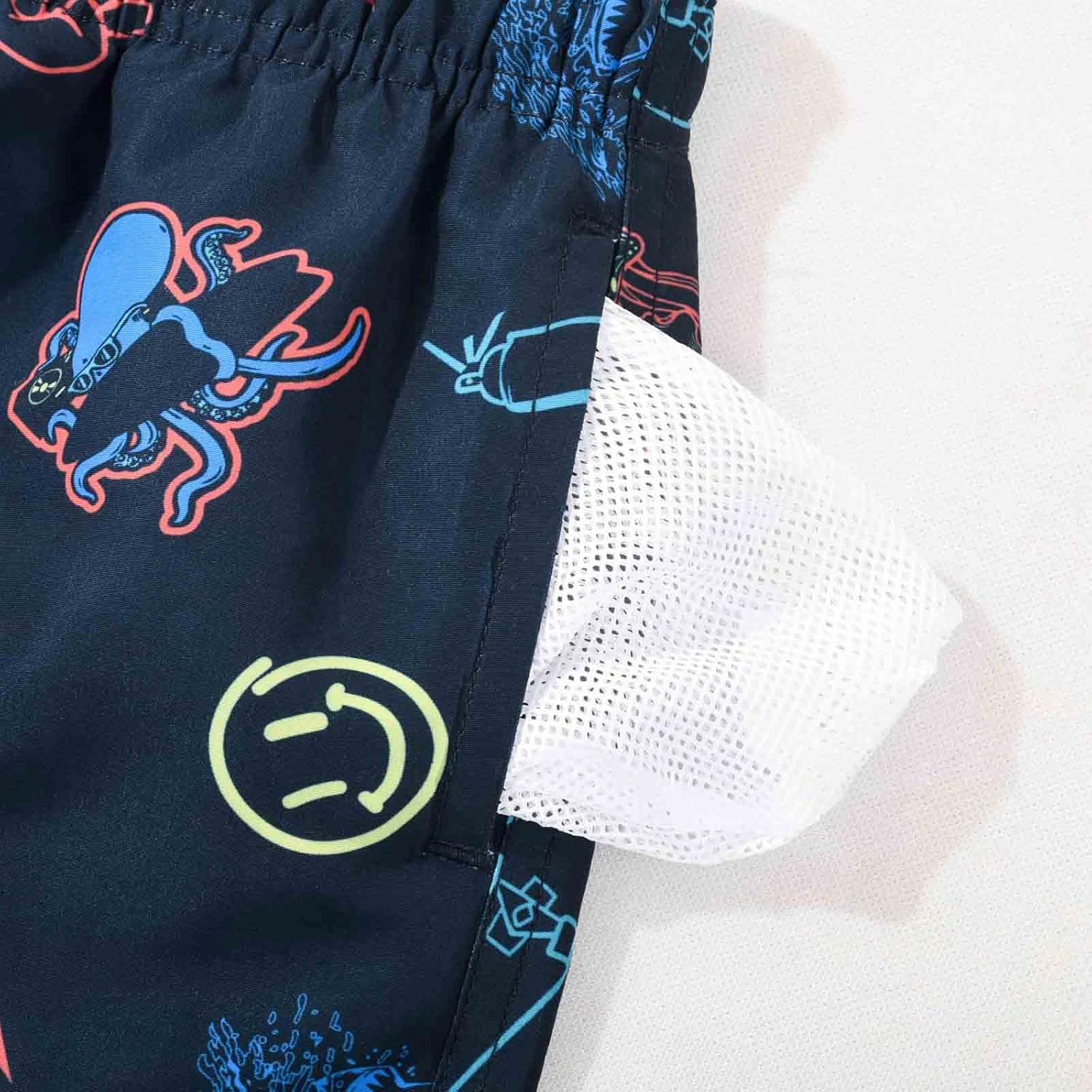 SUNDAY ROSE Swim Trunks for Boy Toddler Bathing Suits Little Kids Quick Dry Beach Board Shorts - Image 2