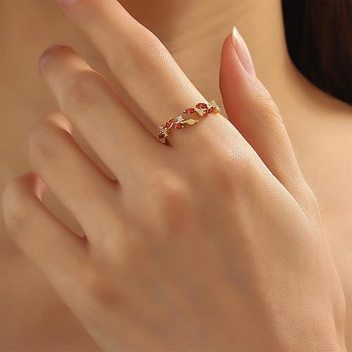 Miniatura 2 de Anillos delicados abiertos y ajustables para mujer, anillos apilables delicados para mujer