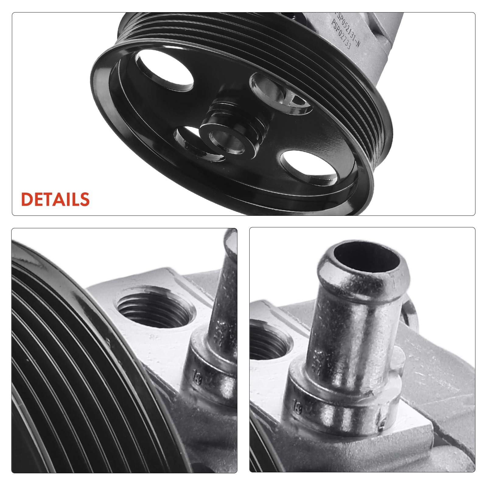 Frankberg Bomba de la dirección asistida Compatible con XC90 I 275 S80 I 184 Replace# 8251737,8602733