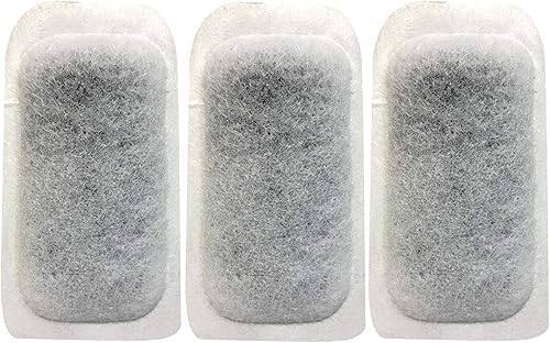 Penn-Plax Cartuchos de medios de filtro de repuesto para el kit de pecera NuWave Betta - Paquete de 3