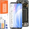 لاستبدال شاشة Samsung Galaxy S8 G950 LCD SM-G950F SM-G950U Digitizer Touch Screen Assembly قطع غيار بإطار غير مخصص لـ S8 Plus،Incell Black