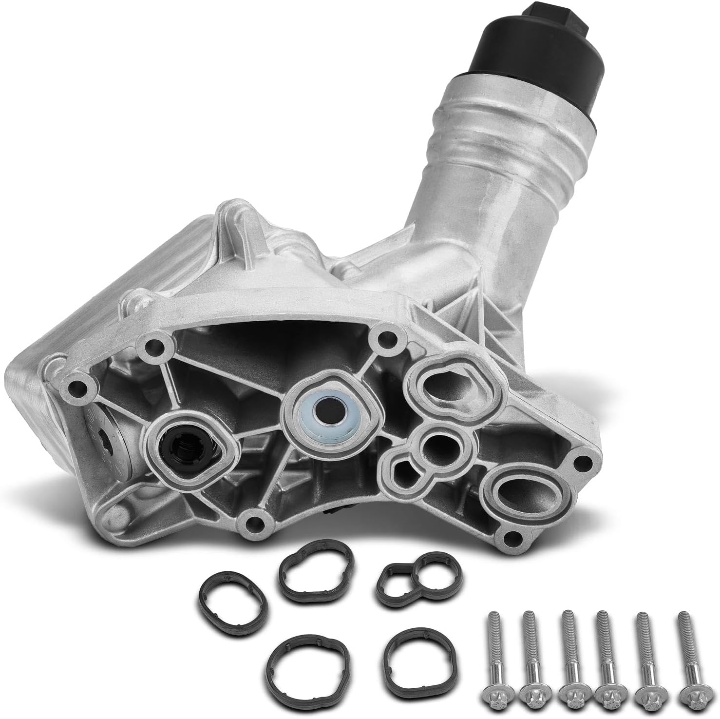 Aluminum Oil Cooler Filter Housing For BMW B58 – 340i, 440i, 540i, 740i, X3 3.0L – W/ Gasket