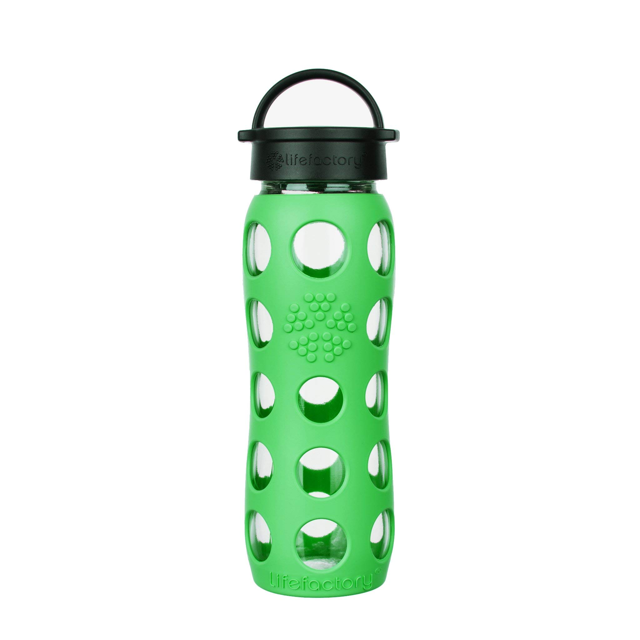 Lifefactory LF230215C4 22oz Glass Bottle Hydration, Moss-image-31