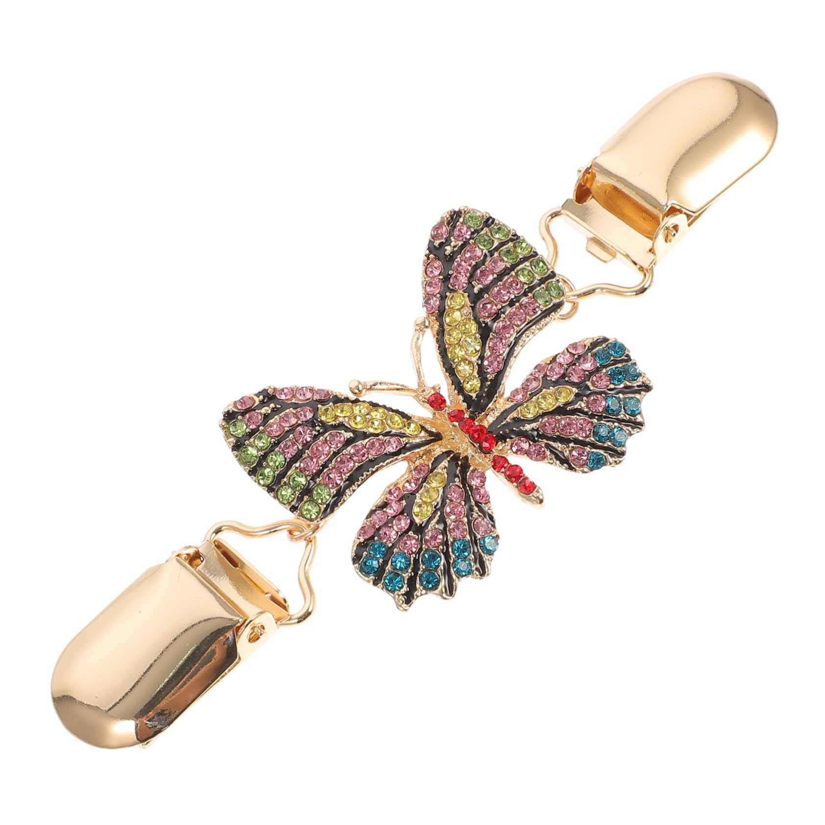 Bouton d'écharpe et clip de pull élégant fermoir doré pour vêtement - 7