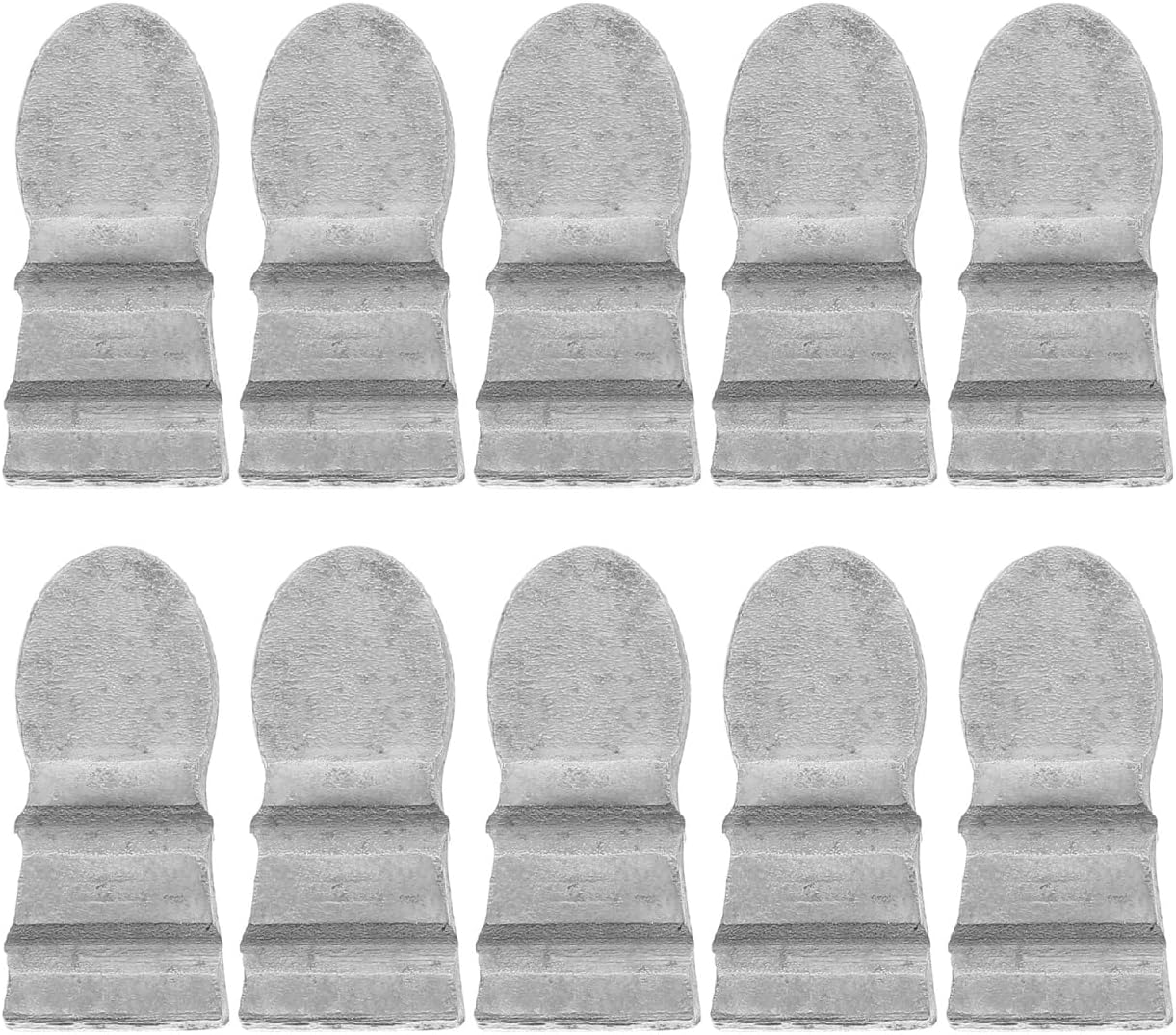 Beaupretty 10Pcs Steel Hammer Handle Wedge Kit Axe Handle Wedge for Hatchet Replacement Hammer for Woodworking Camping Tools and Reinforcement