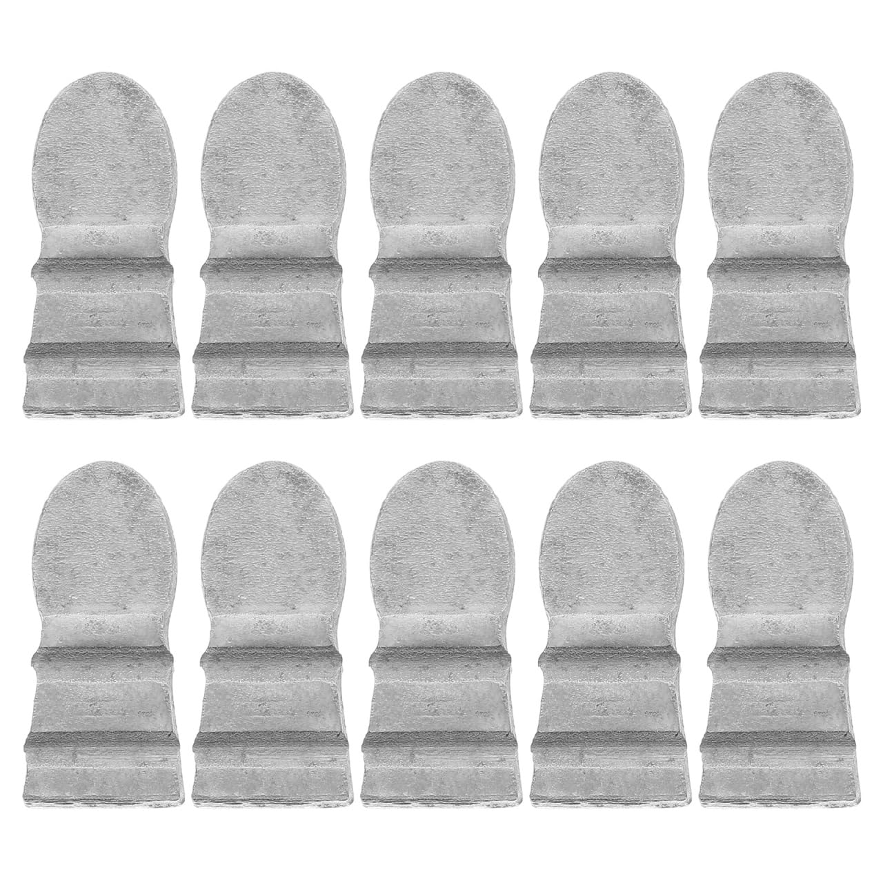 MUCKLILY Hammer Handle Wedge 0.75 Inch Steel Reinforced Wedge for Secure Wood Handle Replacement in Carpentry Construction Projects