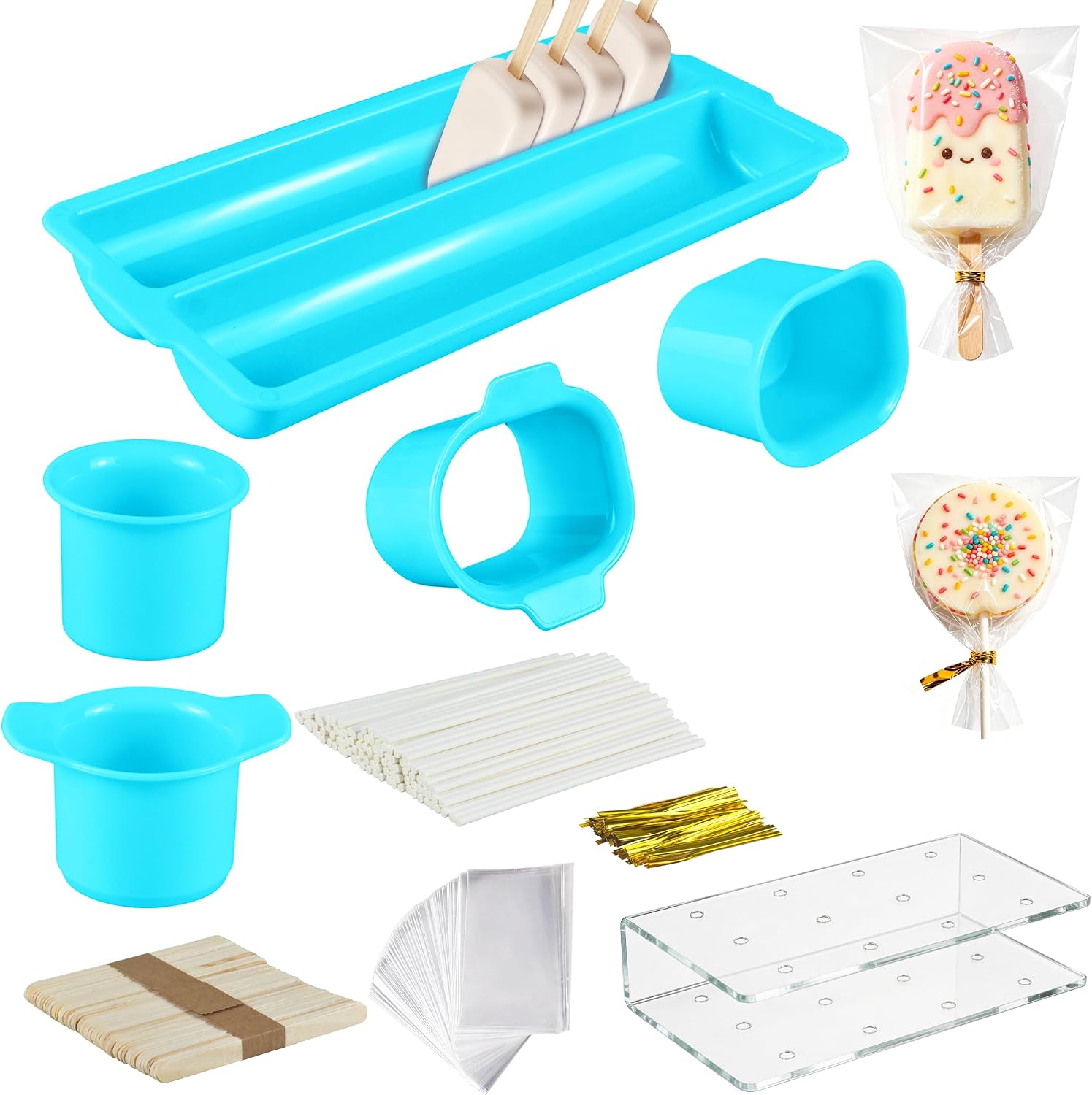 Cakesicle Cutter and Cake Pop Mold...