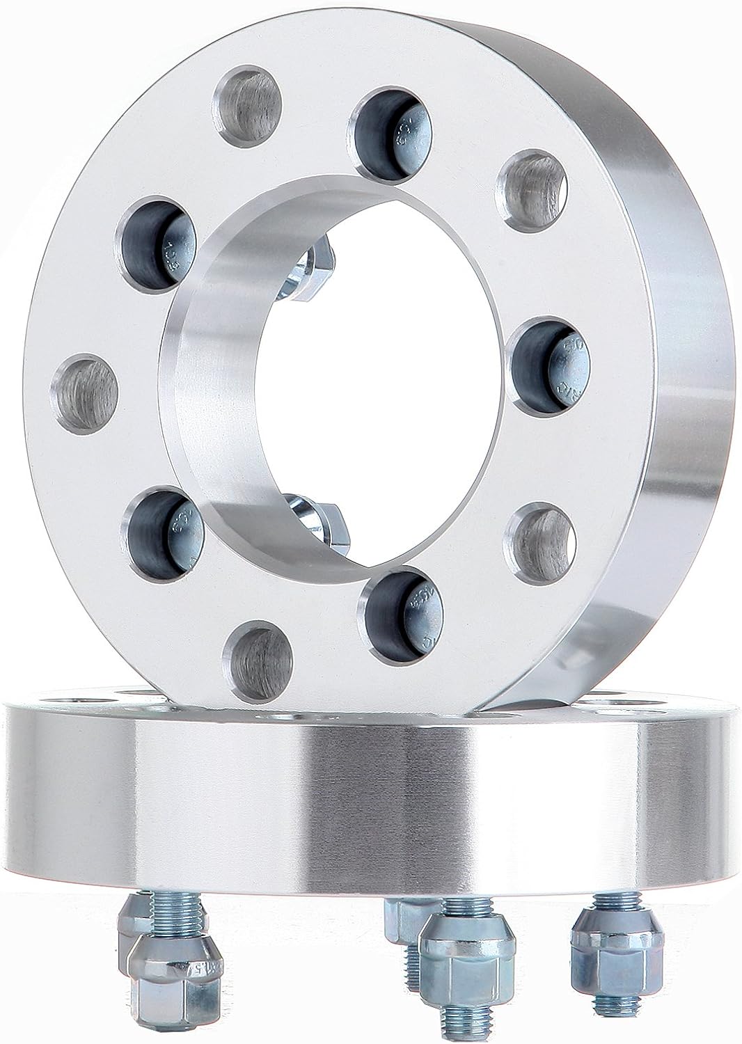 2PCS 1.5 inch Thick 5 Lug Wheel Spacers 5x135 to 5x4.5(5x114.3mm) Wheel Spacers Kits 12x1.5 Studs 87.1mm Wheel spacers adapters fit for Ford Expedition for Ford for F-150