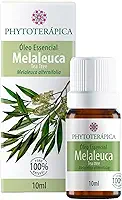 PHYTOTERAPICA- Óleo Essencial Melaleuca (Tea Tree) -Para Difusor, Massagem e Aromaterapia -Proporciona ânimo, equilibra oleosidade da pele, atua contra caspa -100% Puro,Natural -Amadeirada,Herbal,10ml