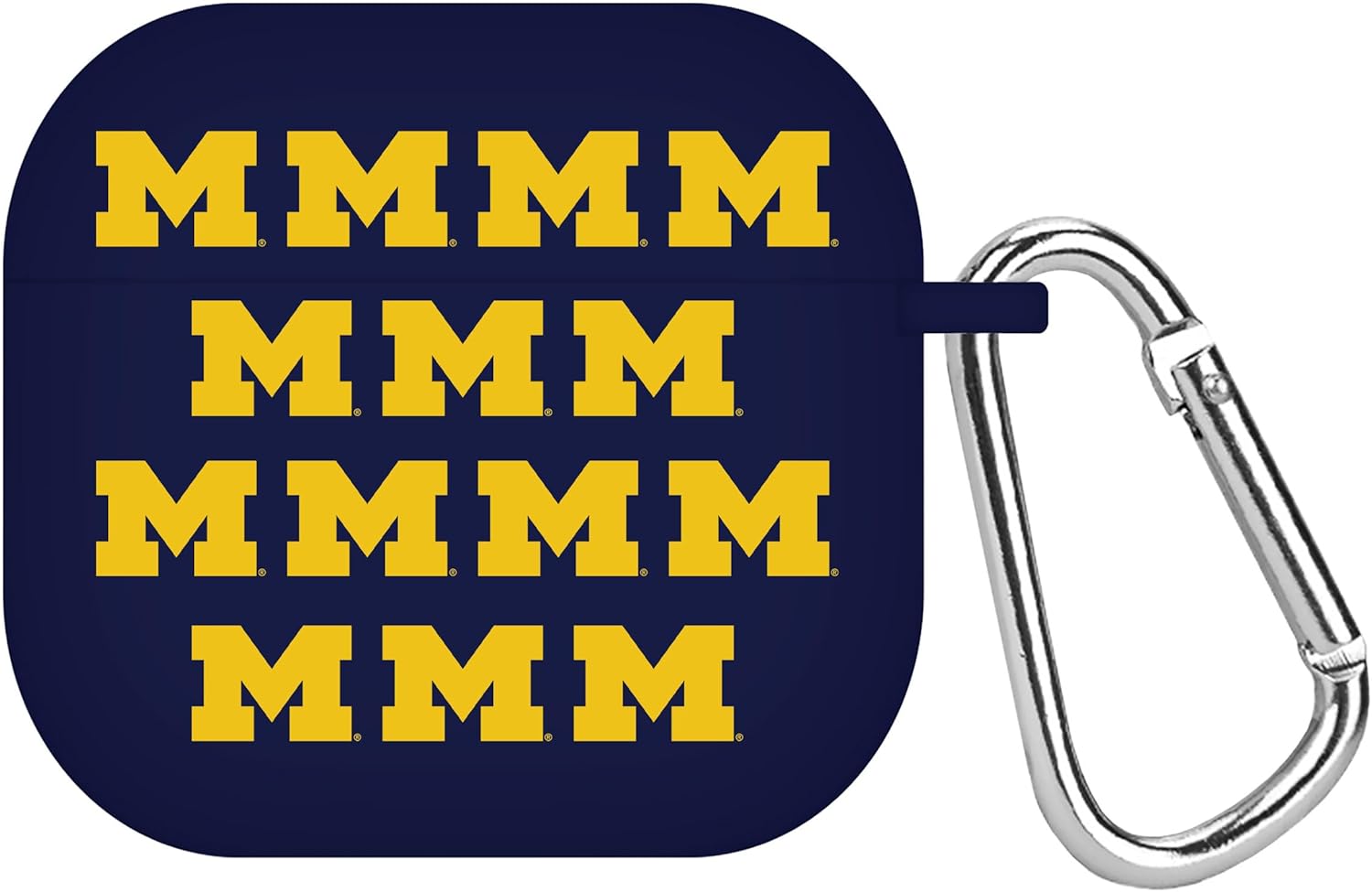Affinity Bands Michigan Wolverines Custom Name HD Case Cover Compatible with Apple AirPods Gen 3 (Navy)